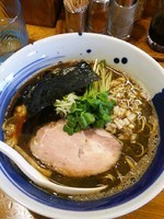 「黒煮干そば750円」@麺屋 鶏口の写真