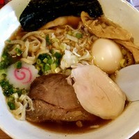 「【限定】焼きアゴ清湯醤油（お茶漬けご飯付） ８５０円」@らーめん・つけめん 八角の写真