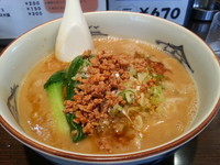 「李坦々麺（670円）」@パンダ 南蒲田店の写真