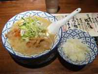 「ねかし醤油（ライスサービス）　５００円」@京都進化系 三代目 ねかし鶏ガラとんこつラーメン よってこやの写真