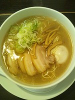 「香そば（塩・全部のせ）」@徳川町 如水 本店の写真