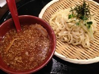 「極太平打ちつけ麺 醤油」@双麺 門前仲町店の写真