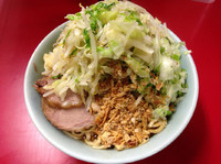 「小ラーメン＋ねぎ汁なし　（790円）」@ラーメン二郎 中山駅前店の写真