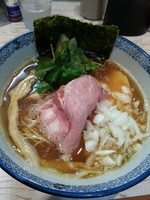 「煮干しぞば（タマネギVer.）￥750」@中華そば 四つ葉の写真