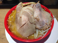 「味噌豚野郎ラーメン 930円」@野郎ラーメン 新橋駅前店の写真