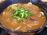 「カレーうどん（1玉）＋鱚天＋烏賊天」@讃岐うどん 條辺の写真