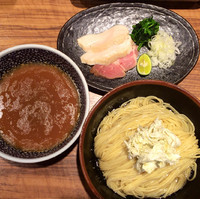 「【3周年限定】豚＆貝出汁の淡麗つけ麺 850円（並盛）」@ラーメン燈郎の写真