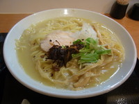 「濃厚鶏そば(塩) 特盛(300g) 800円」@鶏そば 七星の写真