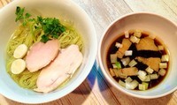 「醤油鶏節つけ麺　850円」@BumBunBlauCafe with BeeHiveの写真