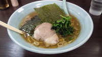 「ラーメン大盛り 硬め濃いめ多目」@横浜家系らーめん 大久保家の写真