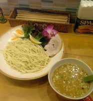 「みそつけ(並盛)+塩味玉」@麺屋 Hulu-luの写真