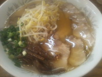 「Wデラ（麺大盛り、肉大盛り）」@栄養軒の写真