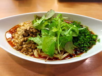 「汁なし坦々麺」@中華そば 呵呵の写真