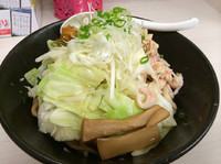 「かず屋の汁なし塩味  クーポンで700円」@濃厚鶏豚骨魚介つけ麺 かず屋の写真