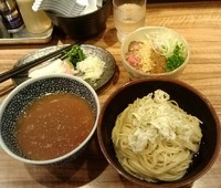 「豚＆貝出汁の端麗つけ麺＋あらいめし」@ラーメン燈郎の写真