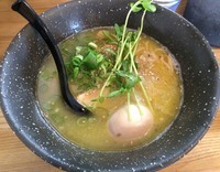 「鶏そば＋煮玉子（期間限定￥680＋￥100）」@鶏らーめん しおさいの写真