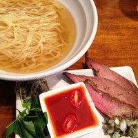 「【限定】ワタリガニのコンソメ冷やしラーメン」@はりけんラーメンの写真