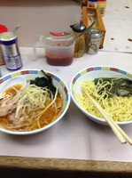 「つけ麺 中 780円」@◯つばき食堂の写真