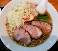 「いぶきそば小＋ネギ（950円）」@中華そば 一颯の写真