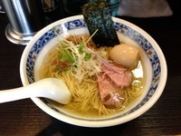 「豊穣清湯味玉塩ラーメン」@麺処 夏海の写真