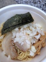 「鶏油そば」@くり山 ファーミリー通り商店街店の写真