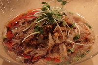 「冷やし坦坦鶏そば（限定）」@饗 くろ㐂の写真