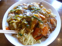 「大盛スタミナ冷やし（700円）」@串の彩の写真