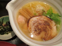 「銀笹塩ラーメン　「850円」」@麺処 銀笹の写真