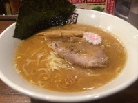 「煮干しらーめん+Aセット」@煮干しらーめん 玉五郎 神戸元町店の写真