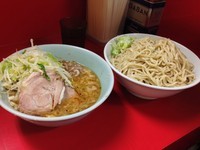 「小ラーメン690円+つけ麺100円」@ラーメン二郎 中山駅前店の写真
