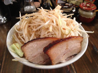 「ふじもりラーメン¥800(麺大盛、野菜大盛)」@G麺ふじもり 三島店の写真