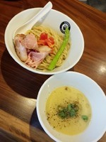 「【限定】ジャガイモと九条ネギの冷製鶏白湯つけめん」@RAMEN GOTTSUの写真