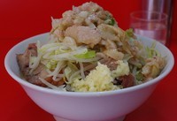 「ラーメン(ニンニク・アブラ)680円」@ラーメン二郎 松戸駅前店の写真