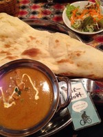 「チキンカレー　ランチセット６５０円」@エビン 岸根公園店の写真