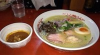 「鶏ポタージュラーメン」@麺屋 こうじの写真