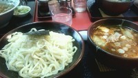 「辛つけ麺（中辛）大盛り800円（通常は860円？？）」@佐野ラーメン たかのの写真