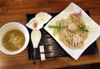 「濃厚鶏白湯魚介つけSOBA800円」@麺匠 神屋の写真