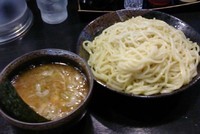 「ワサビつけめん」@つけ麺屋 おやじの写真