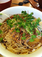 「醤油SOBA」@麺屋 Hulu-luの写真