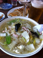 「タンメン大盛」@手打ちラーメン 伸龍の写真