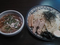 「冷やしつけめん ￥850＋大盛 ￥100」@手打ちつけ麺 欣家の写真