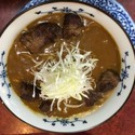 牛肉加哩伴麺（牛煮込み入りカレー和えそば）