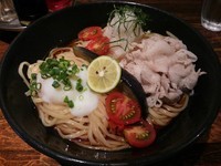 「【限定】夏玉和え麺　（大盛り：サービス券）」@麺肴 ひづきの写真