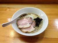 「特濃煮干ソバ 白」@煮干中華ソバ イチカワの写真