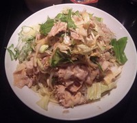 「【限定】 しゃぶしゃぶサラダ麺:1000円」@背脂醤油 のあの写真