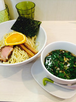 「醤油つけ麺 中盛」@蔦の葉の写真