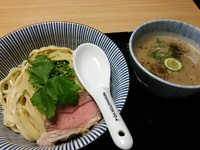 「オープニング記念価格つけめん+麦酒」@自家製麺 MENSHO TOKYOの写真