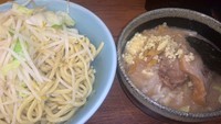 「つけ麺（８００円）」@ラーメン二郎 池袋東口店の写真