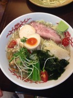 「貝出汁の冷やし塩ラーメン」@麺屋 こうじの写真