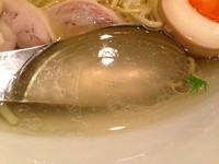 「大申淡麗鶏ラーメン（塩）大盛り」@麺屋 大申の写真